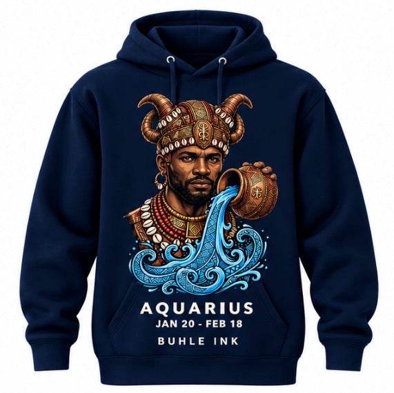 Aquarius Man Hoodie - Zodiac Collection — view 2