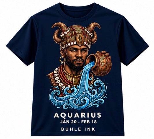 Aquarius Man Tee - Zodiac Collection — view 2