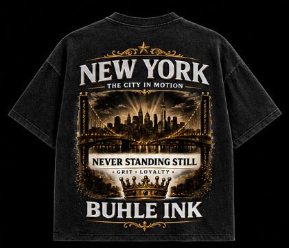Loyalty Oversized T-Shirt – New York
