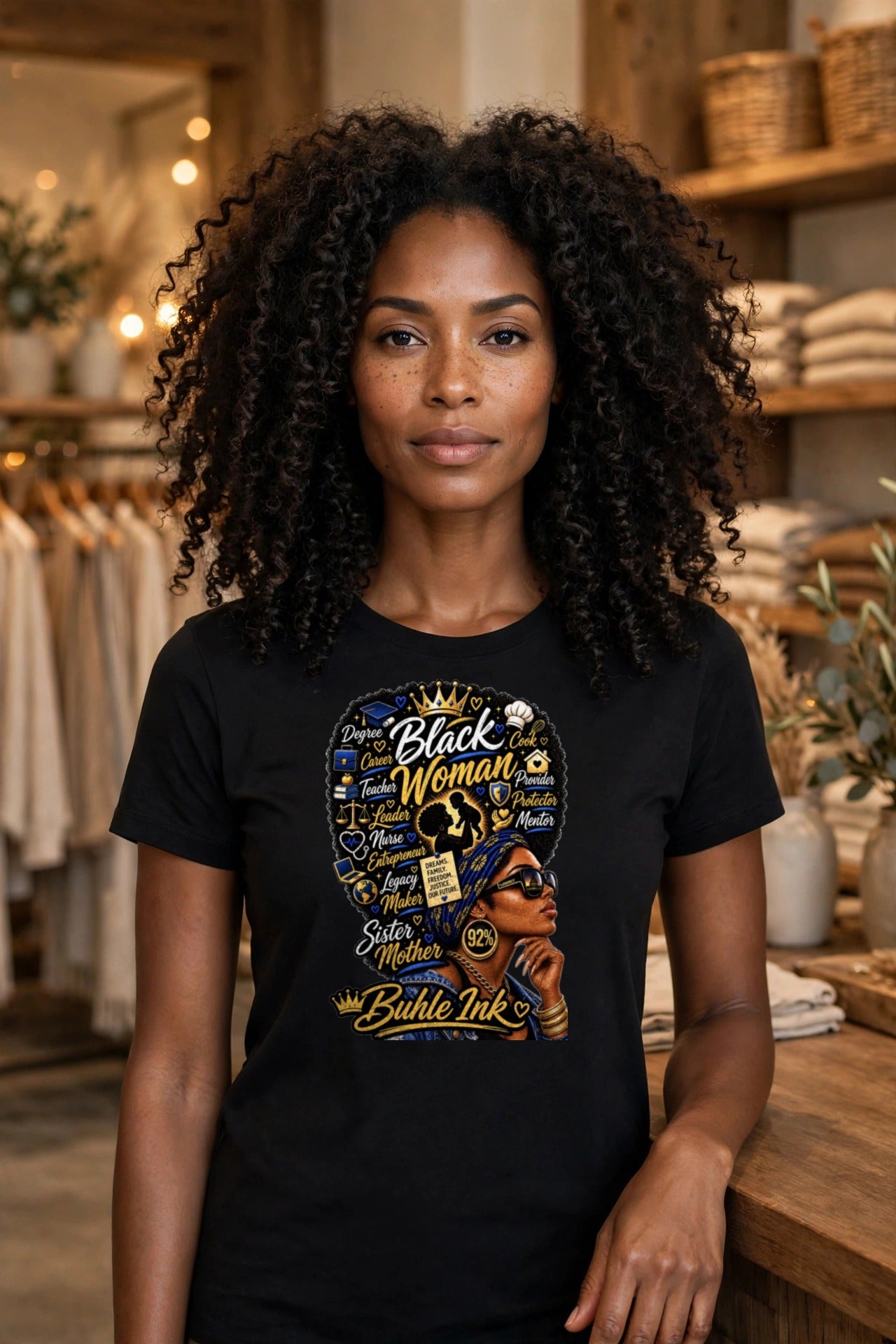 Black Woman Tee