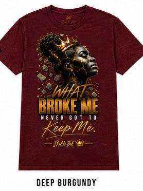 Buhle Ink Legacy Collection women's tee and hoodie with resilience quote