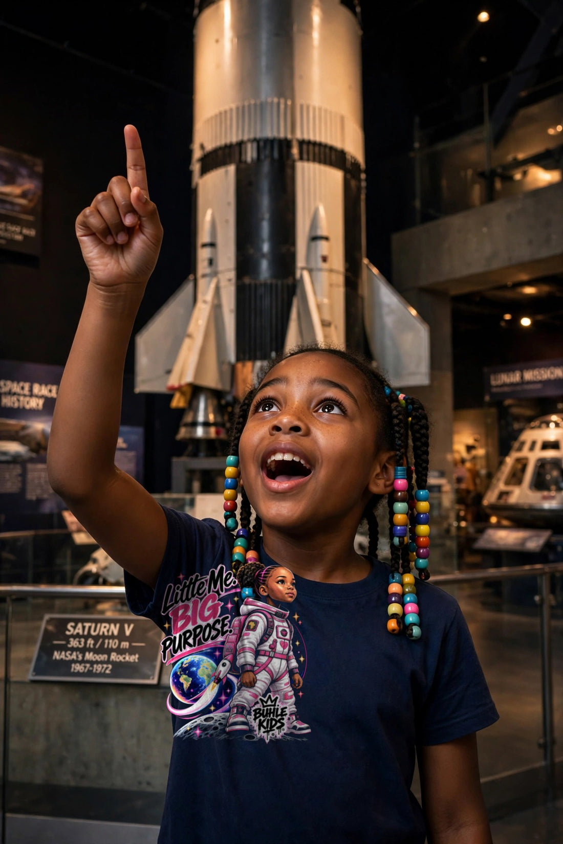 Buhle Kids Astronaut Tee — Little Me. Big Purpose.